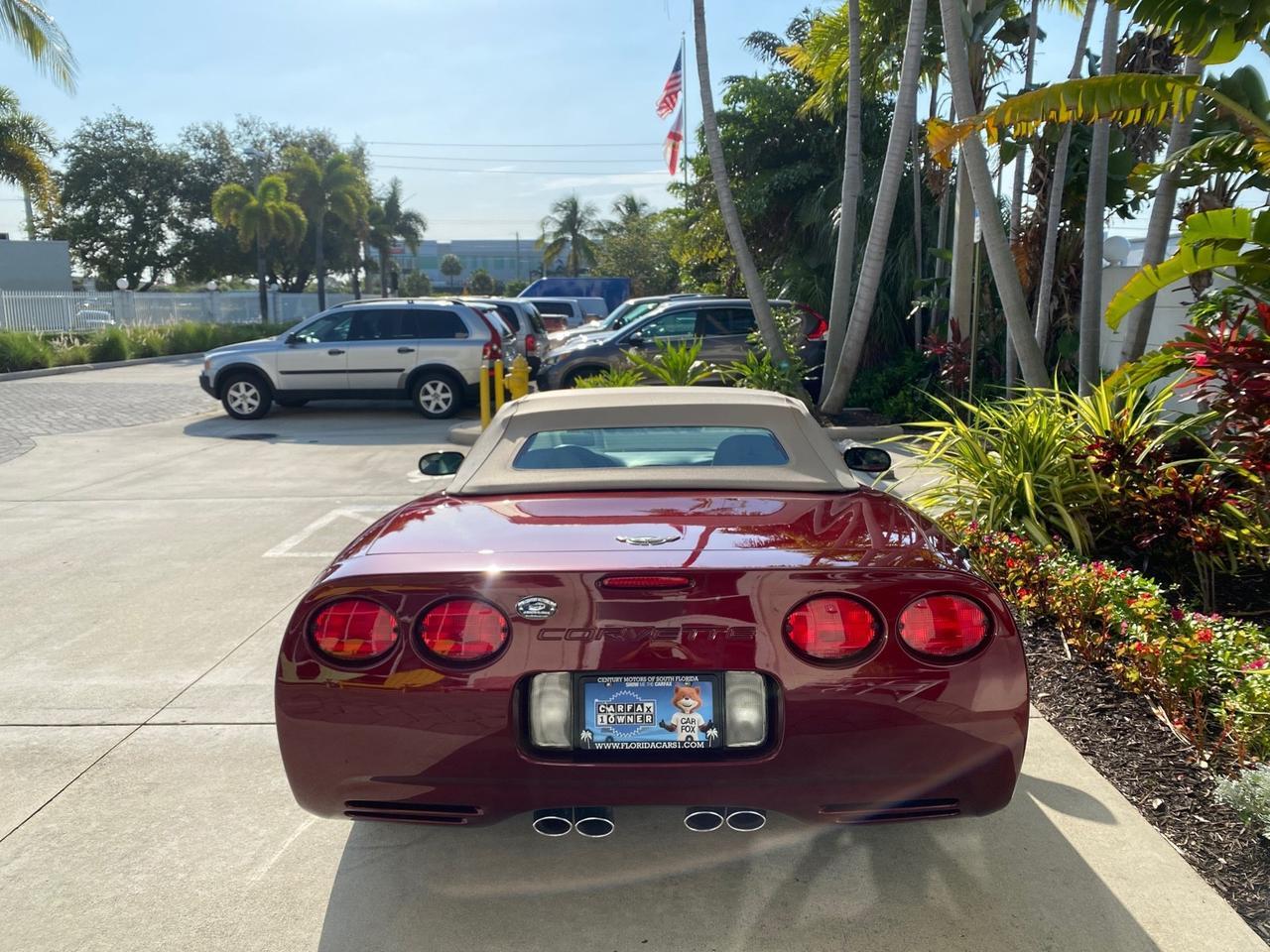 2003 Chevrolet Corvette 50TH CONVERTIBLE LOW MILES 6,742 Pompano Beach FL