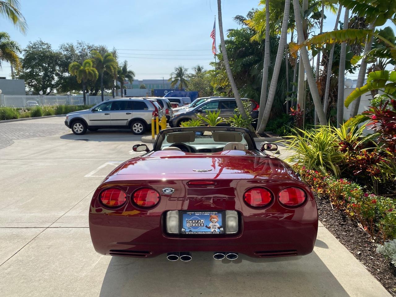 2003 Chevrolet Corvette 50TH CONVERTIBLE LOW MILES 6,742 Pompano Beach FL