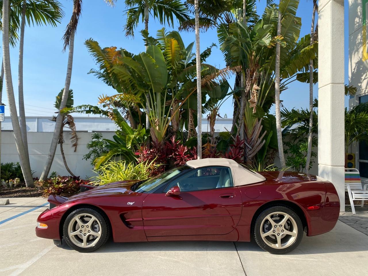 2003 Chevrolet Corvette 50TH CONVERTIBLE LOW MILES 6,742 Pompano Beach FL