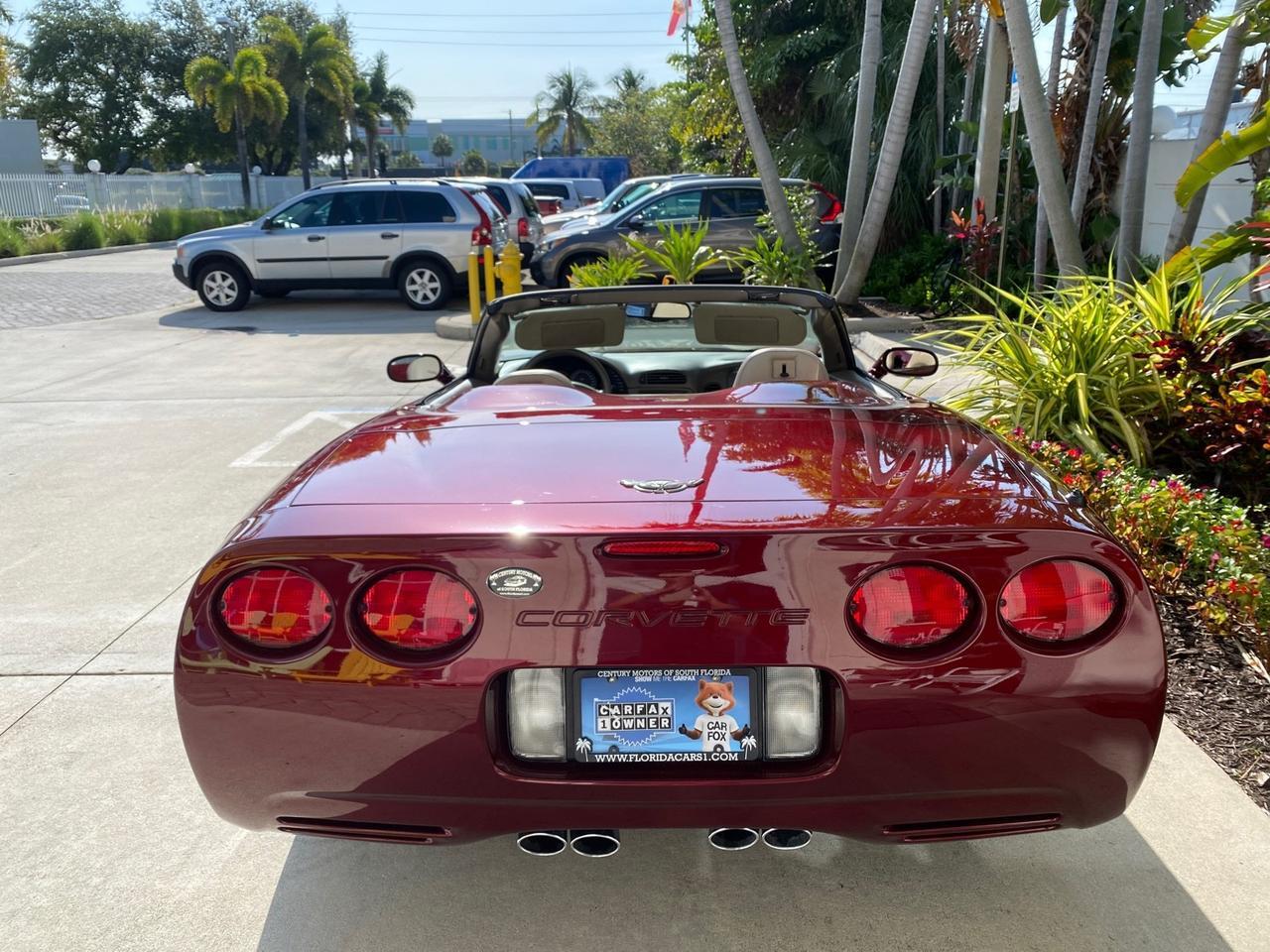 2003 Chevrolet Corvette 50TH CONVERTIBLE LOW MILES 6,742 Pompano Beach FL