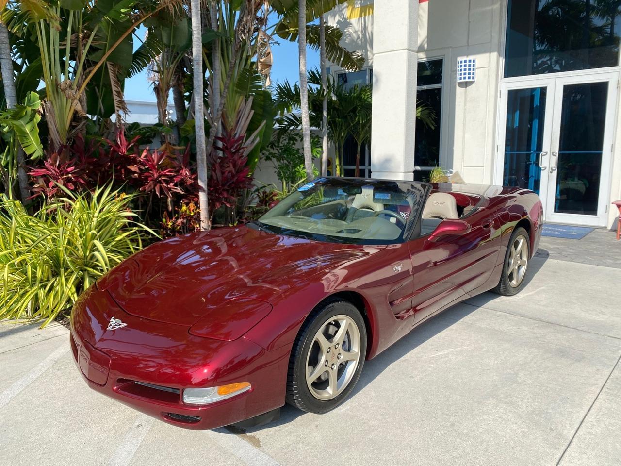 2003 Chevrolet Corvette 50TH CONVERTIBLE LOW MILES 6,742 Pompano Beach FL