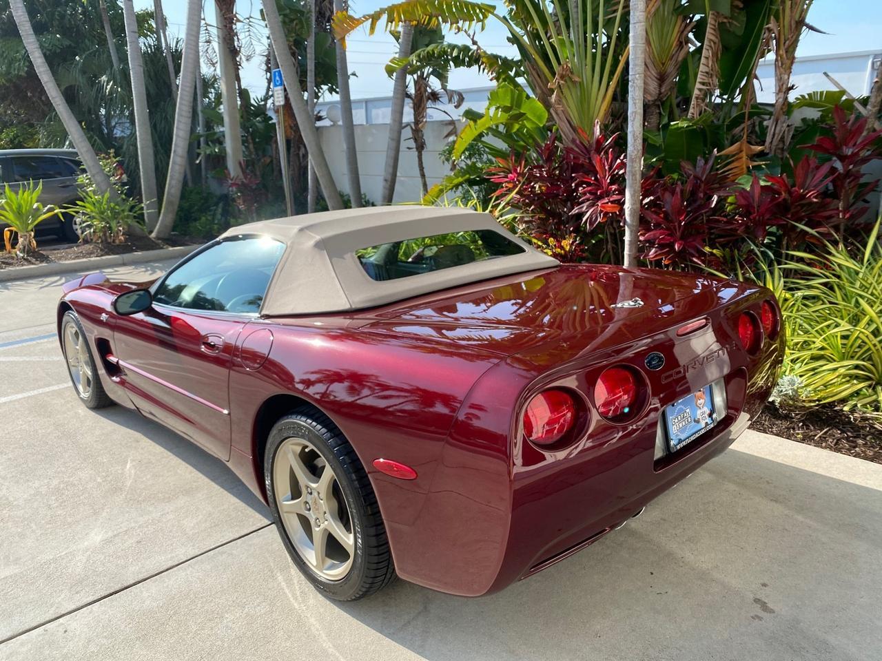 2003 Chevrolet Corvette 50TH CONVERTIBLE LOW MILES 6,742 Pompano Beach FL