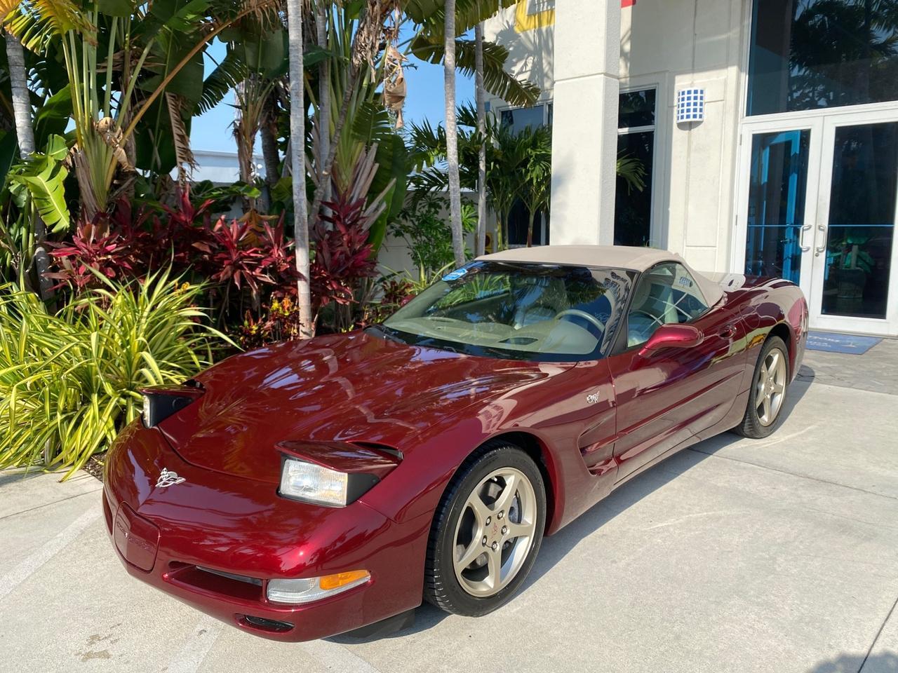 2003 Chevrolet Corvette 50TH CONVERTIBLE LOW MILES 6,742 Pompano Beach FL