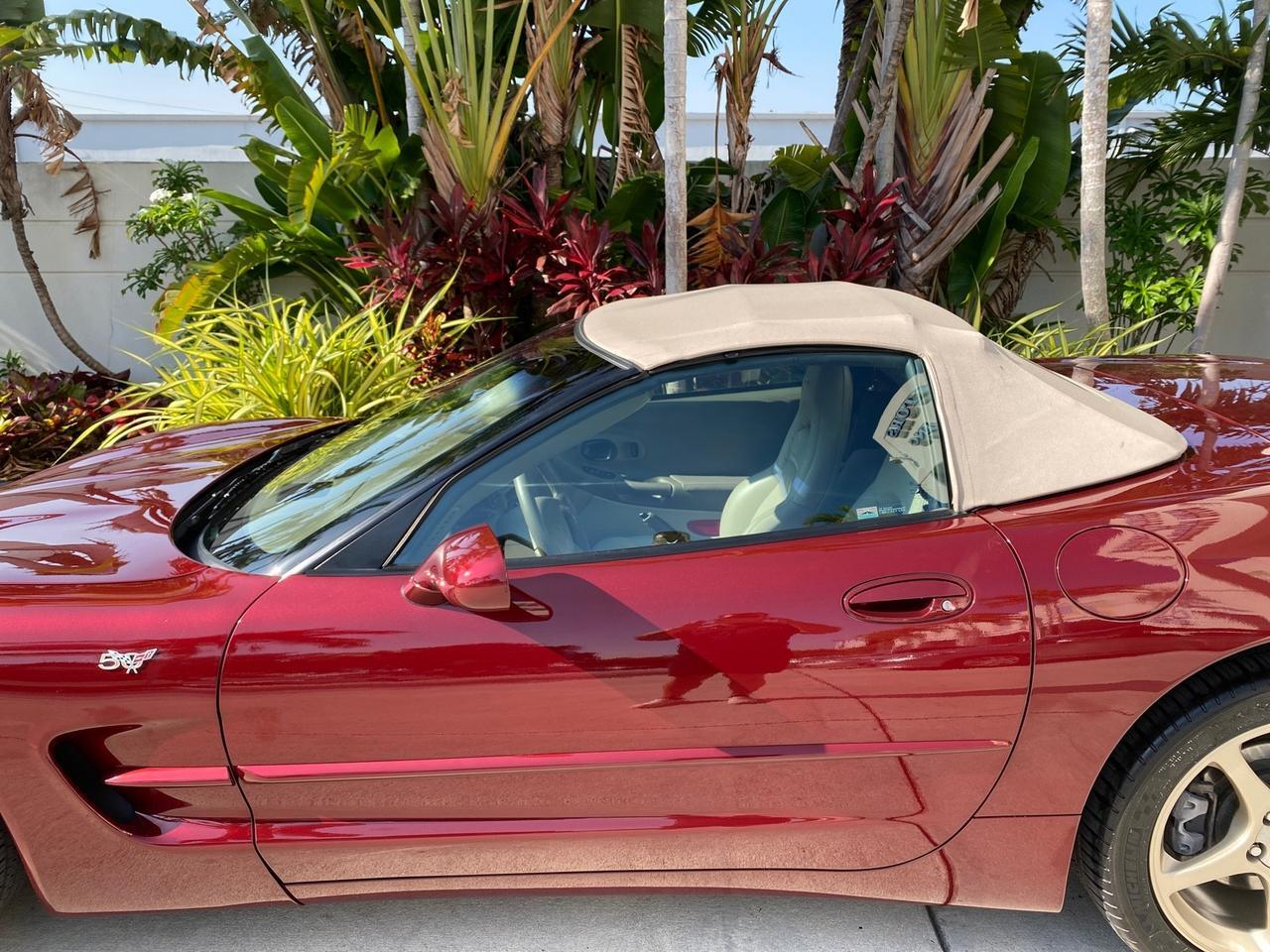 2003 Chevrolet Corvette 50TH CONVERTIBLE LOW MILES 6,742 Pompano Beach FL