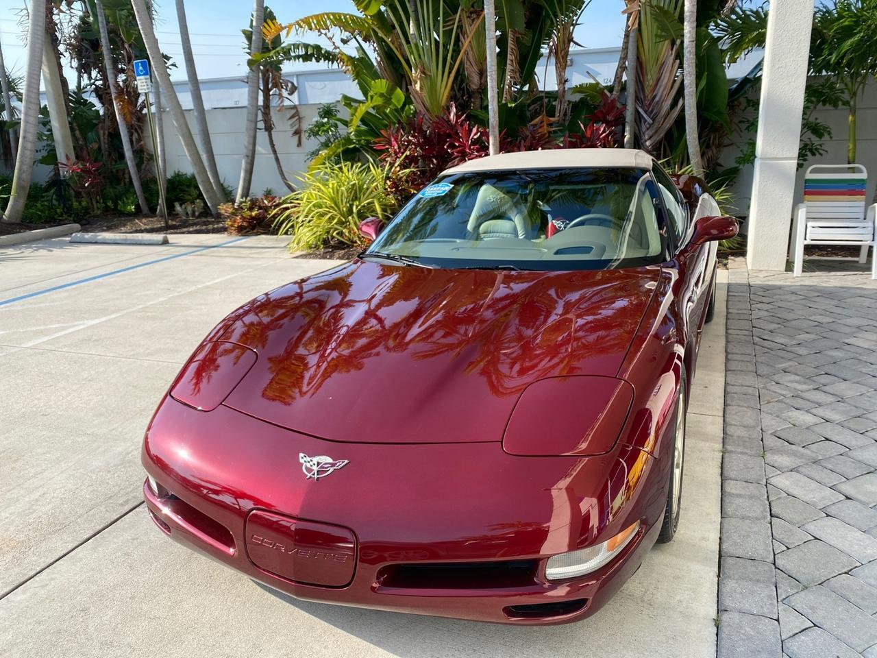 2003 Chevrolet Corvette 50TH CONVERTIBLE LOW MILES 6,742 Pompano Beach FL