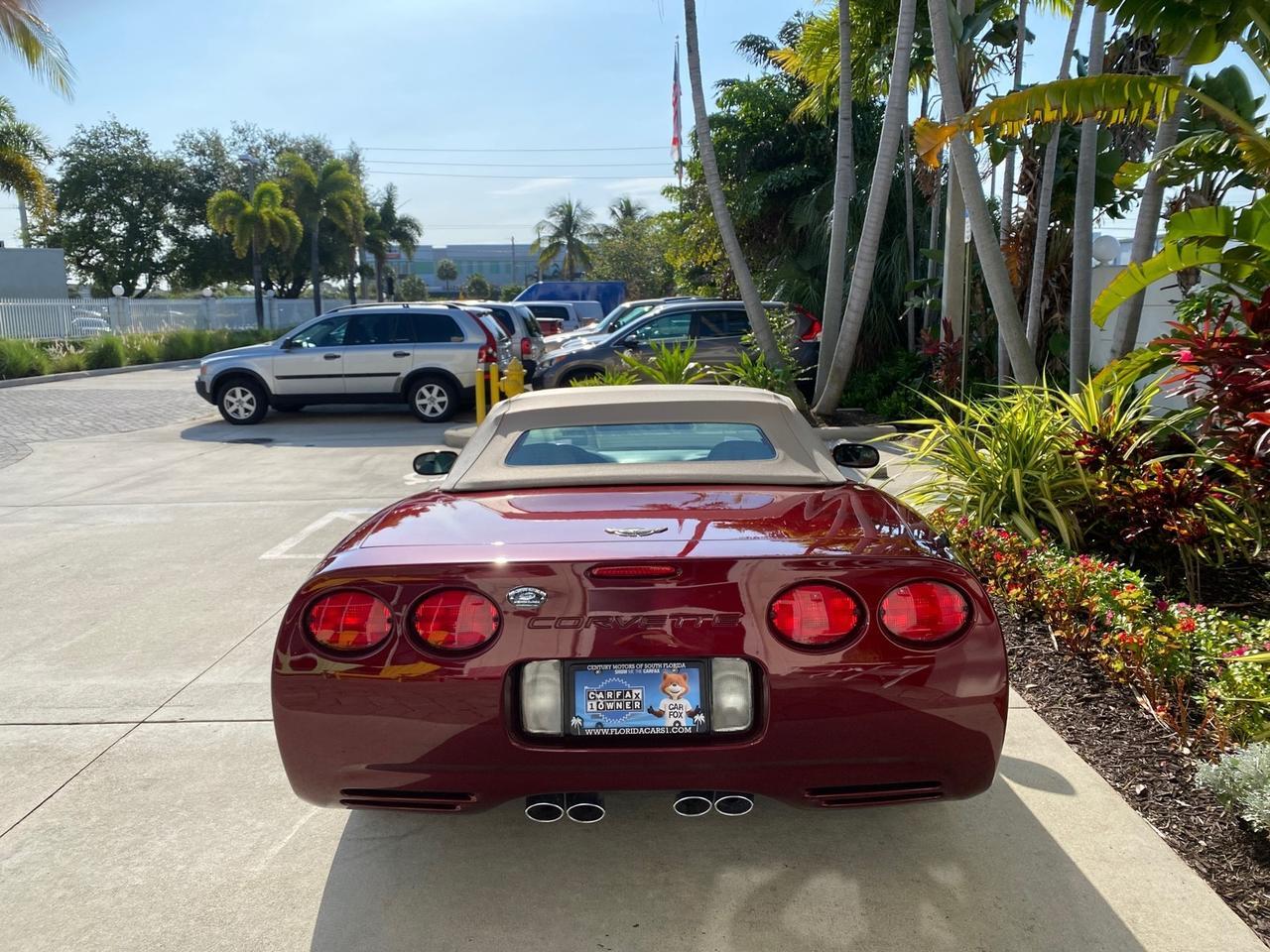 2003 Chevrolet Corvette 50TH CONVERTIBLE LOW MILES 6,742 Pompano Beach FL
