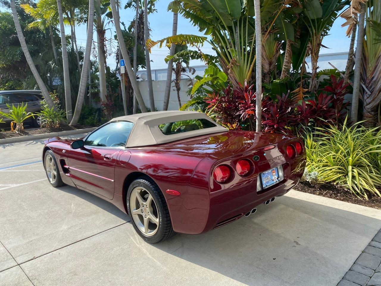2003 Chevrolet Corvette 50TH CONVERTIBLE LOW MILES 6,742 Pompano Beach FL