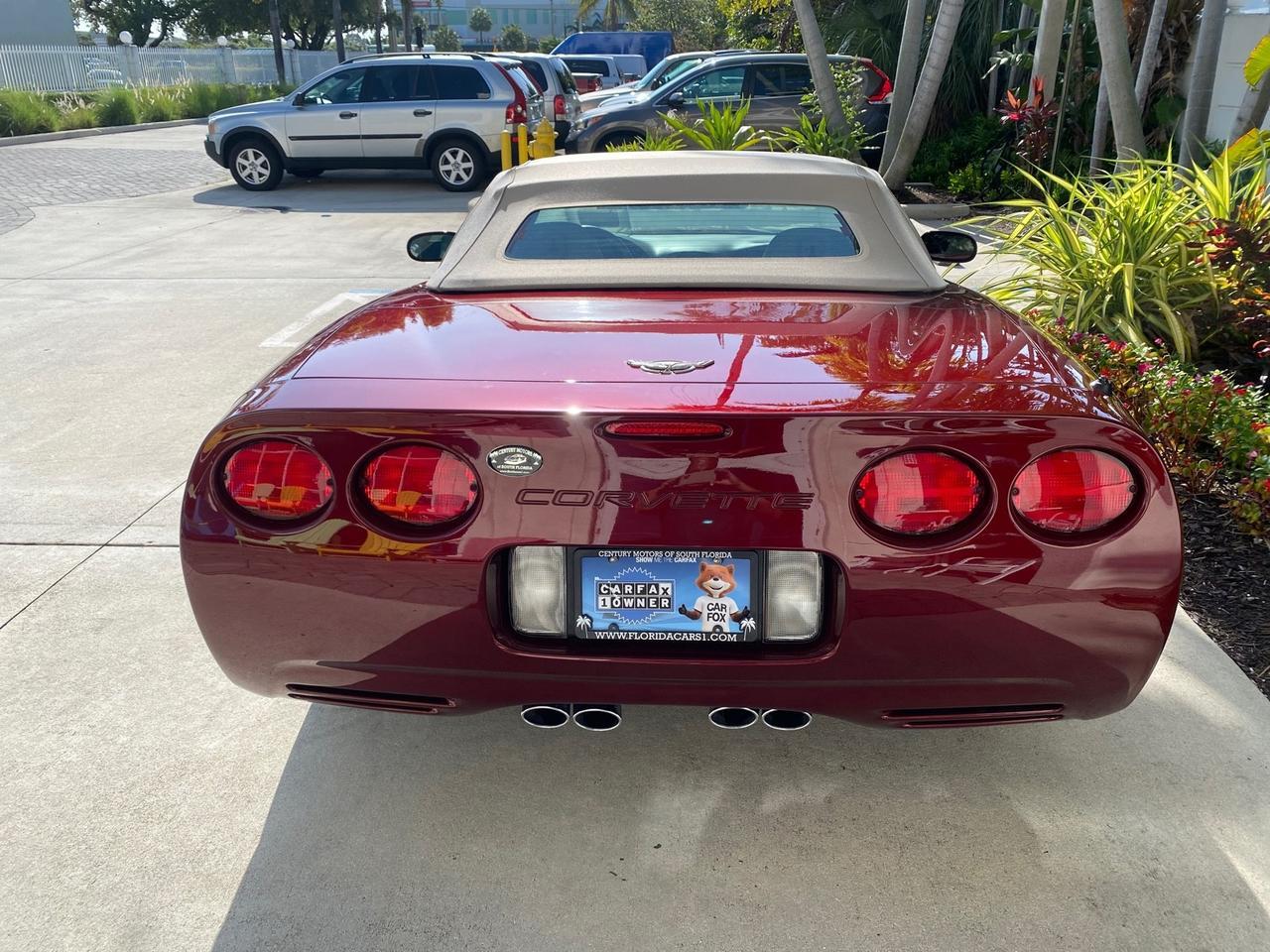 2003 Chevrolet Corvette 50TH CONVERTIBLE LOW MILES 6,742 Pompano Beach FL