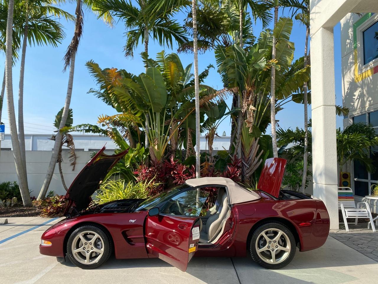 2003 Chevrolet Corvette 50TH CONVERTIBLE LOW MILES 6,742 Pompano Beach FL