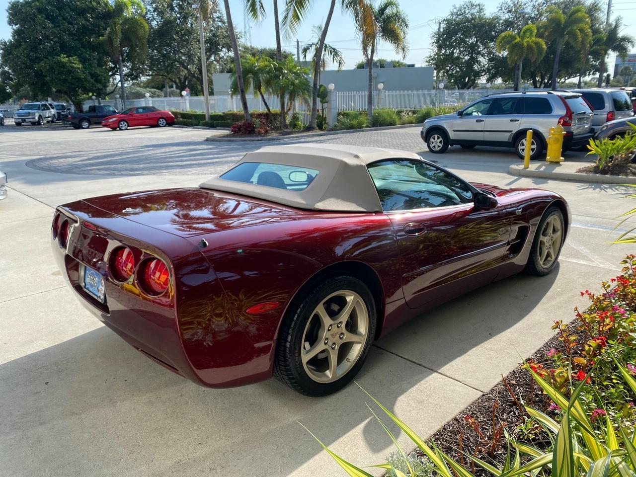 2003 Chevrolet Corvette 50TH CONVERTIBLE LOW MILES 6,742 Pompano Beach FL