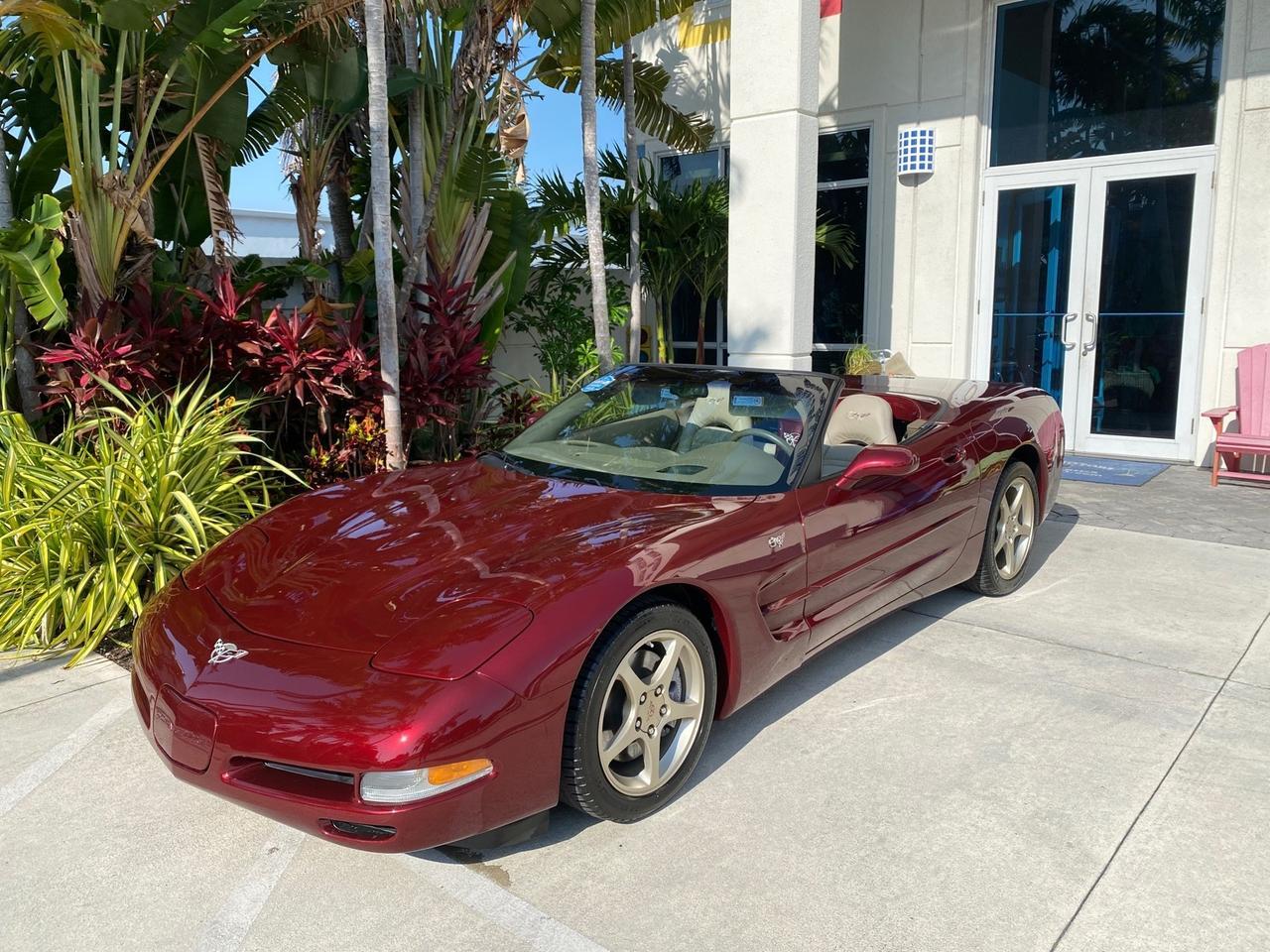 2003 Chevrolet Corvette 50TH CONVERTIBLE LOW MILES 6,742 Pompano Beach FL