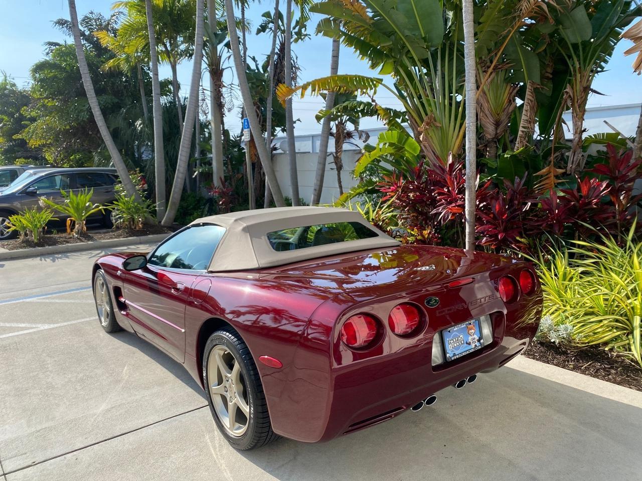 2003 Chevrolet Corvette 50TH CONVERTIBLE LOW MILES 6,742 Pompano Beach FL