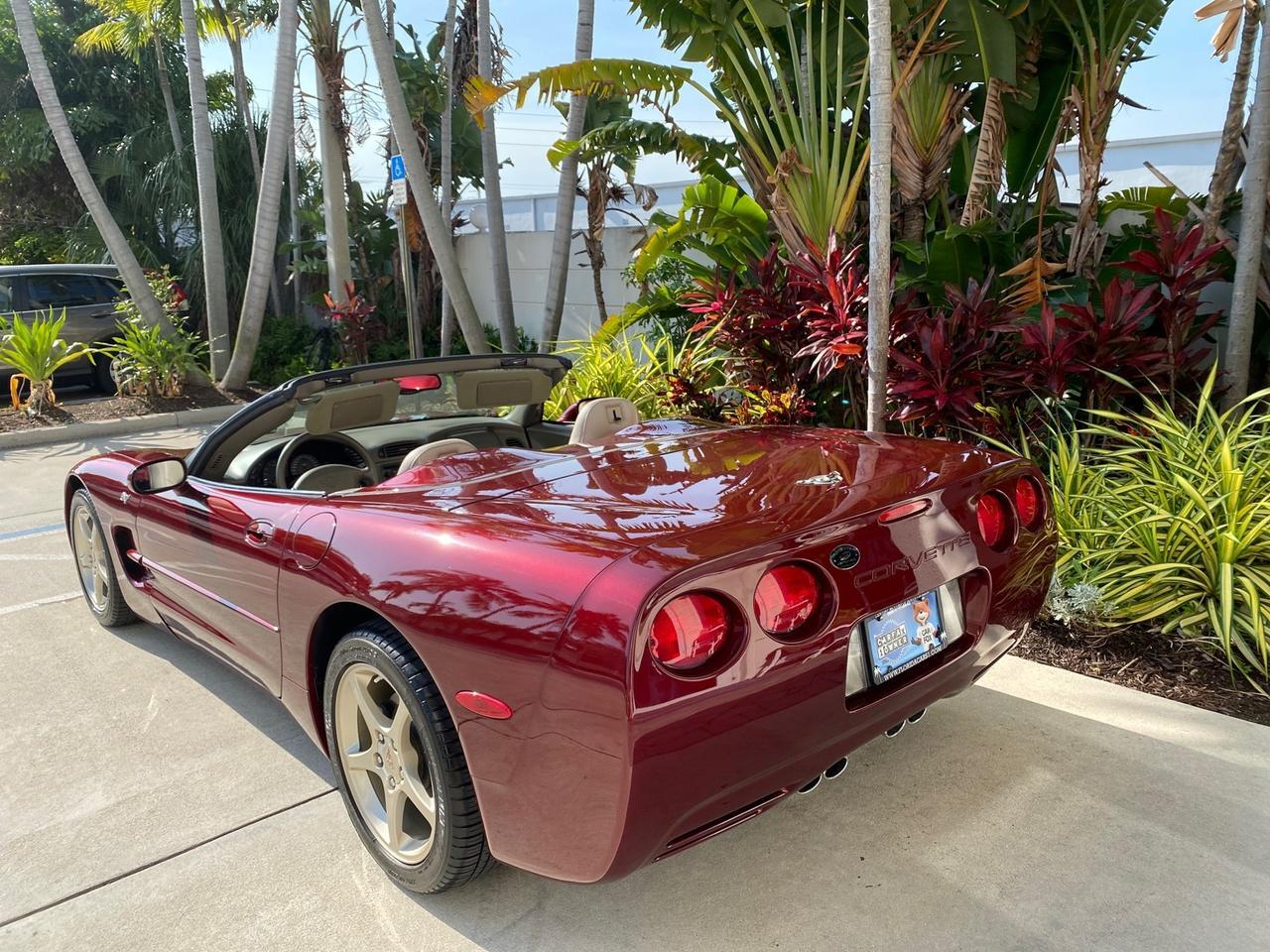2003 Chevrolet Corvette 50TH CONVERTIBLE LOW MILES 6,742 Pompano Beach FL