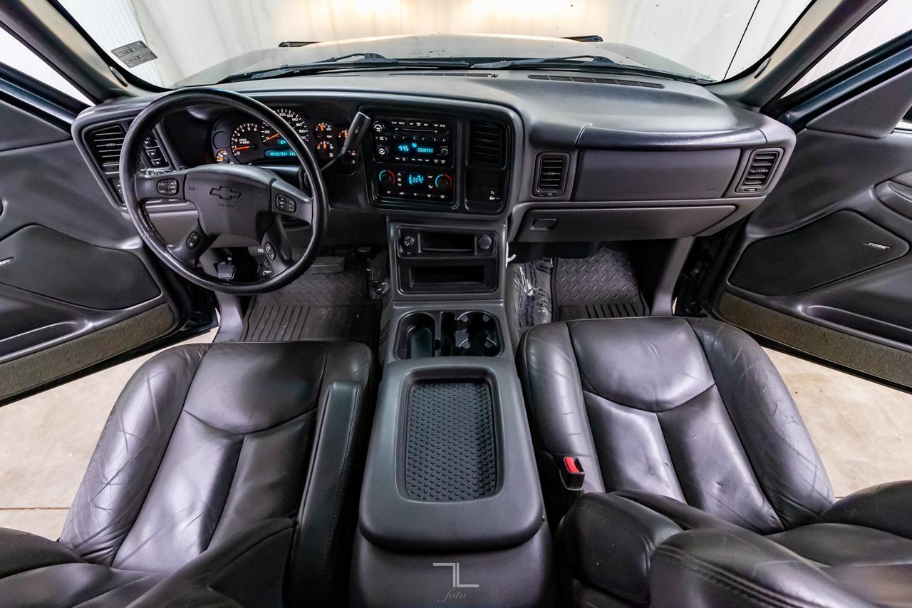 2003 Chevrolet Silverado 2500 4x4 Ext Cab LT Z71 Leather Bose Red Deer AB