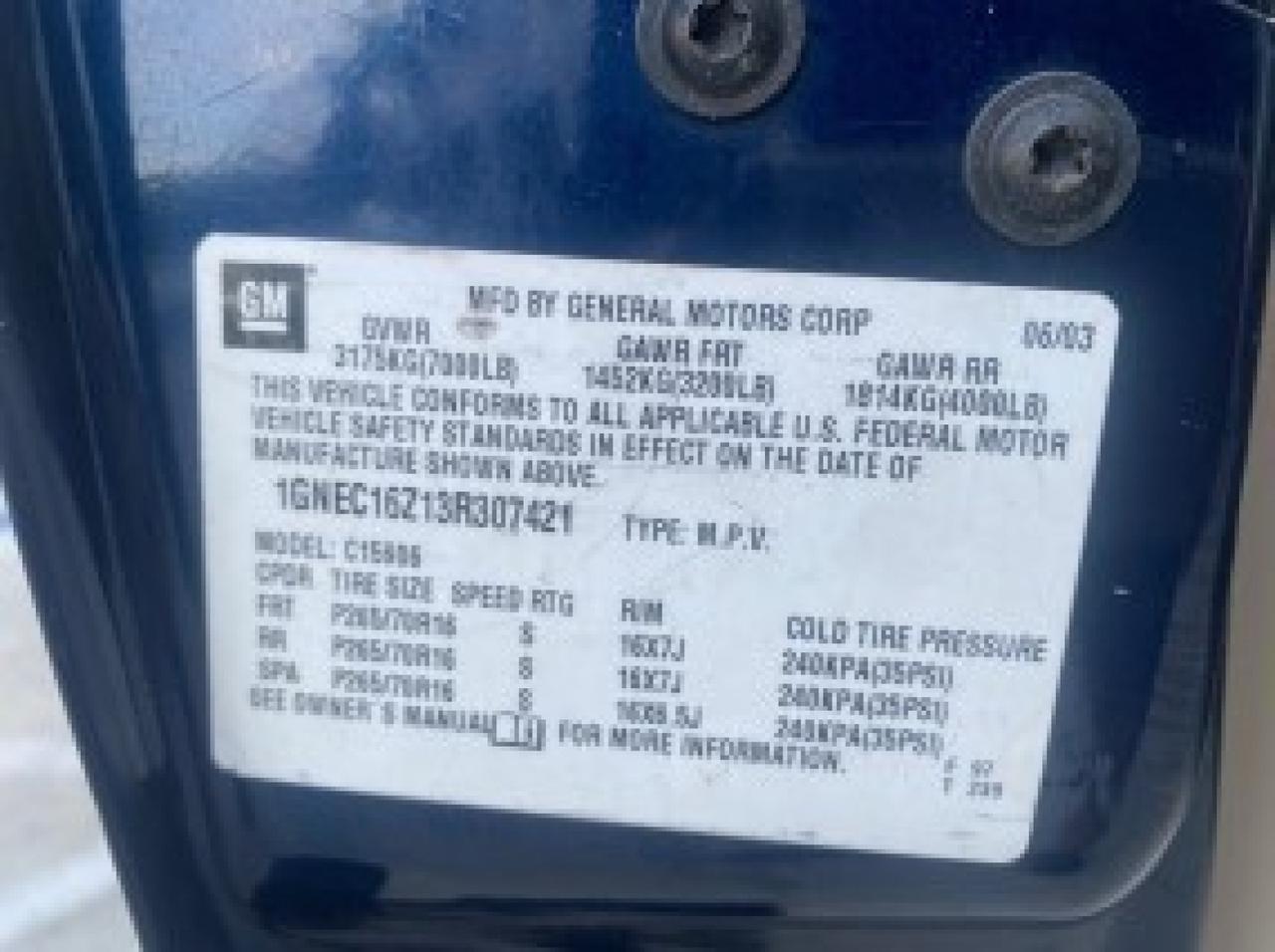 2003 Chevrolet Suburban LT 1 OWNER NO ACCIDENTS Pompano Beach FL