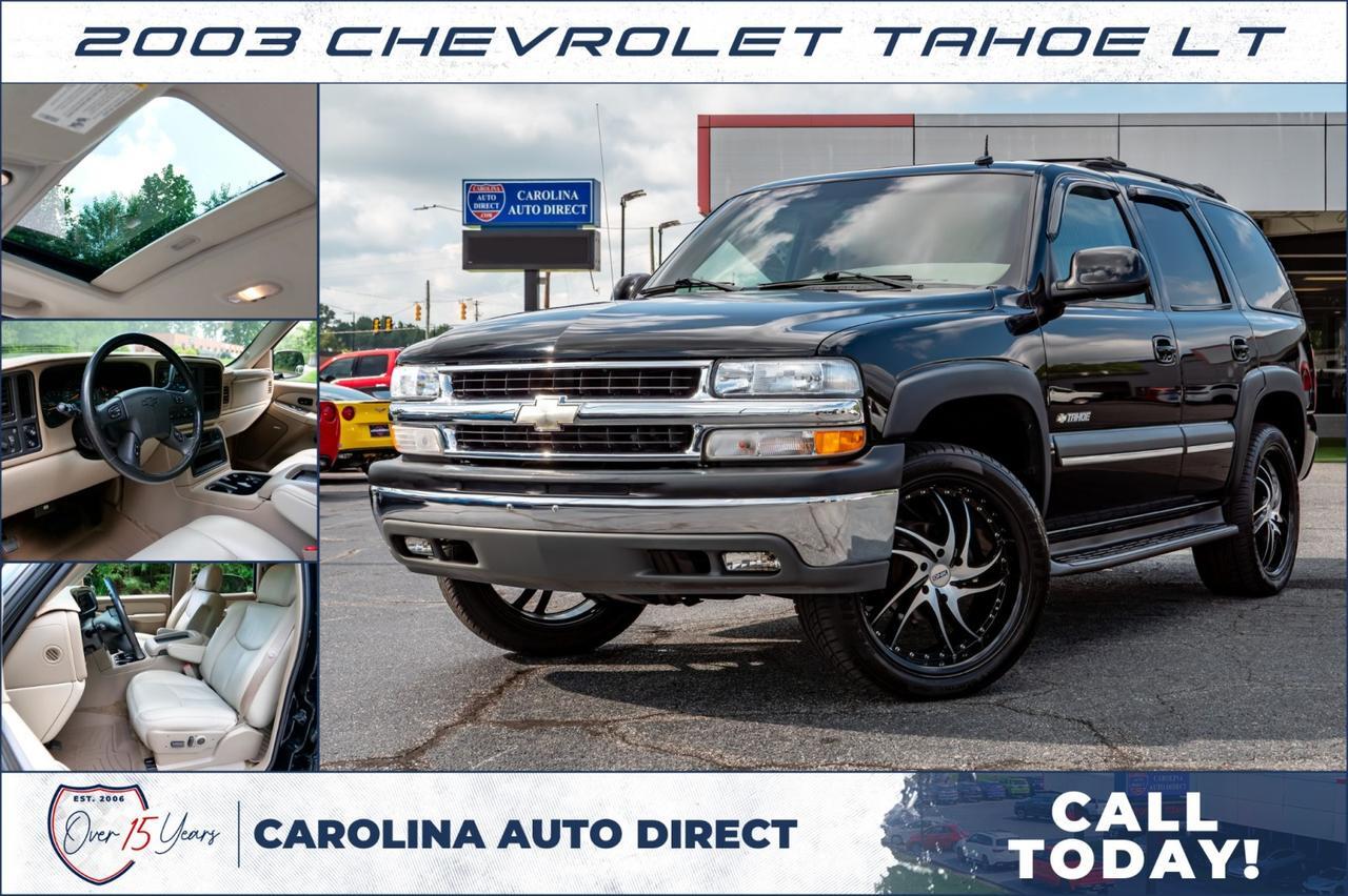 2003 Chevrolet Tahoe LT / 5.3L V8 / Wheel Upgrade / Sunroof / Heated Seats! Lincolnton NC
