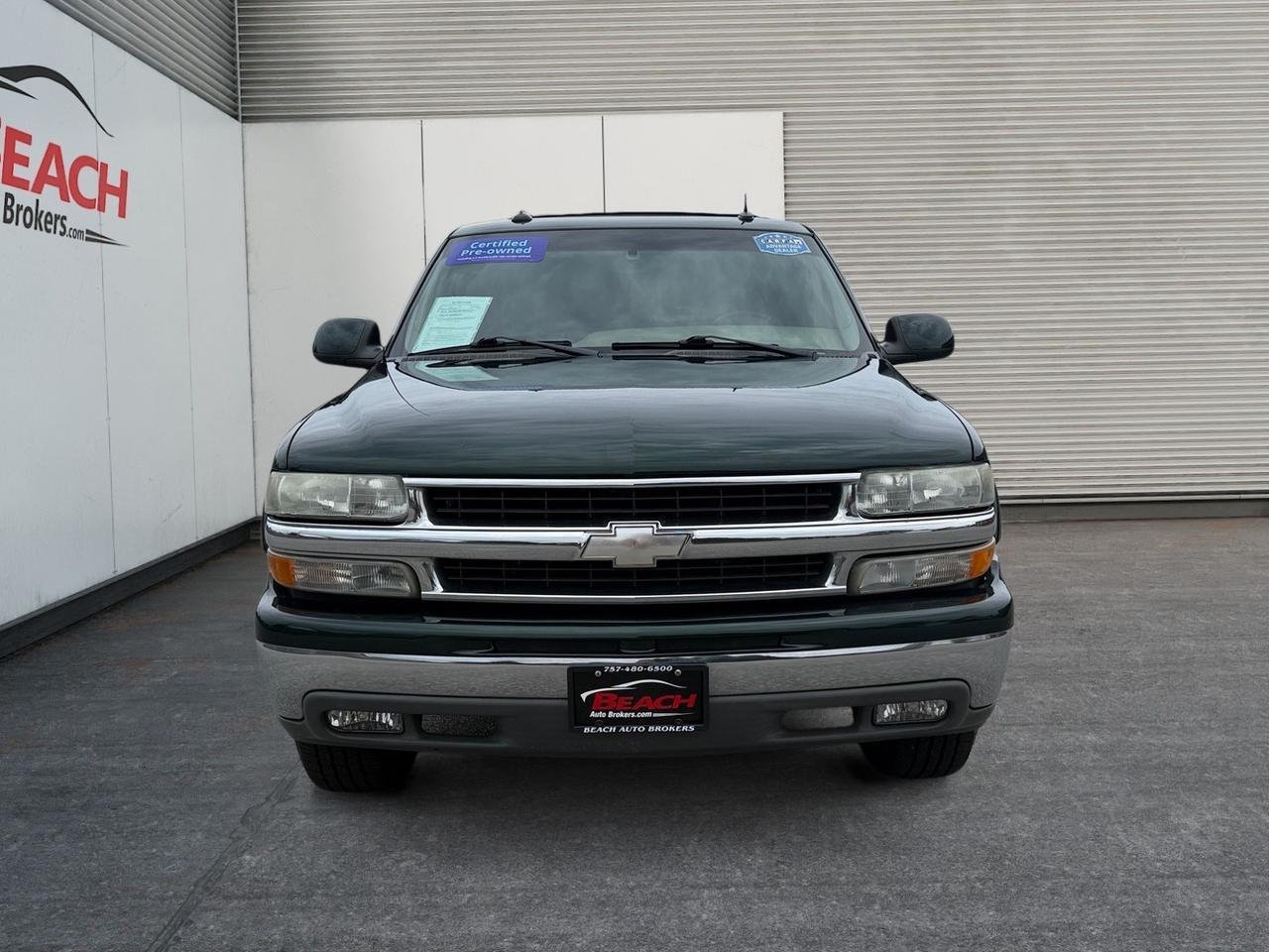 2003 Chevrolet Tahoe LT, HEATED SEATS, CAPTAINS CHAIRS, 3RD ROW, BOSE SPEAKERS, RUNNING BOARDS, TOW PACKAGE, ROOF RACKS, POWER MIRRORS, SUNROOF, UNIVERSAL GARAGE DOOR OPENER, LOW MILES, THIS IS THE PERFECT FAMILY VEHICLE FOR A PERFECT PRICE! Norfolk VA