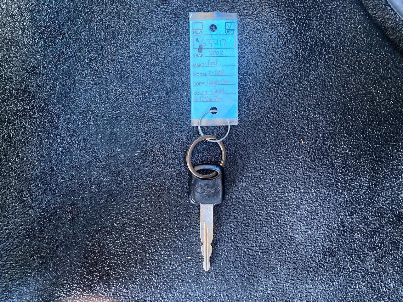 2003 Ford Econoline Cargo Van E 250 SUPER CARGO LOW MILES 67,419 Pompano Beach FL