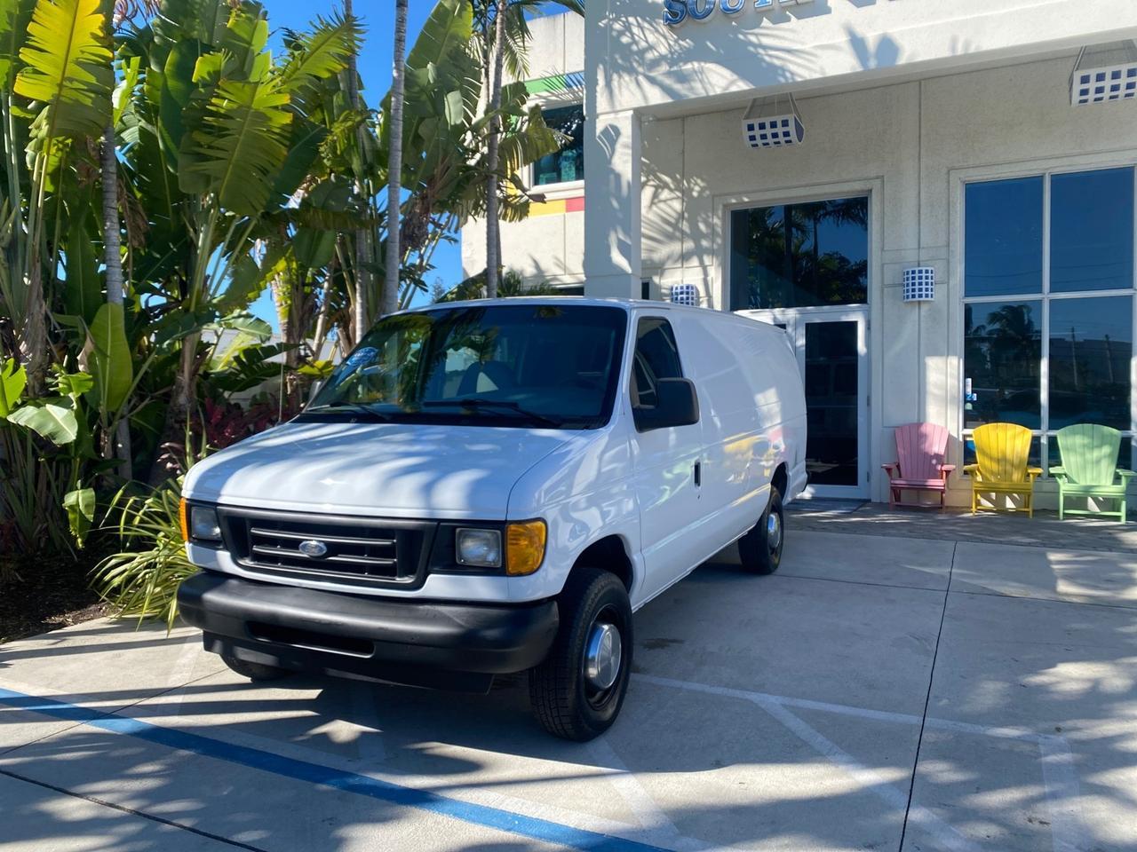 2003 Ford Econoline Cargo Van E 250 SUPER CARGO LOW MILES 67,419 Pompano Beach FL
