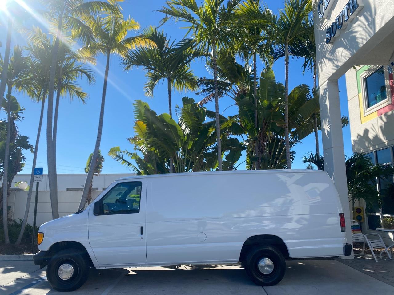 2003 Ford Econoline Cargo Van E 250 SUPER CARGO LOW MILES 67,419 Pompano Beach FL