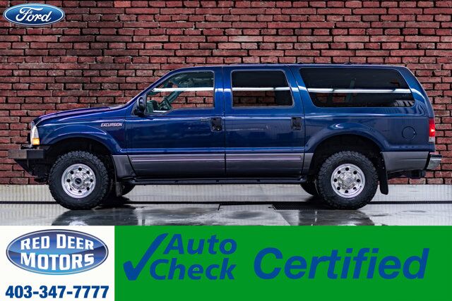 2003 Ford Excursion 4x4 XLT PSeat Winch Red Deer AB