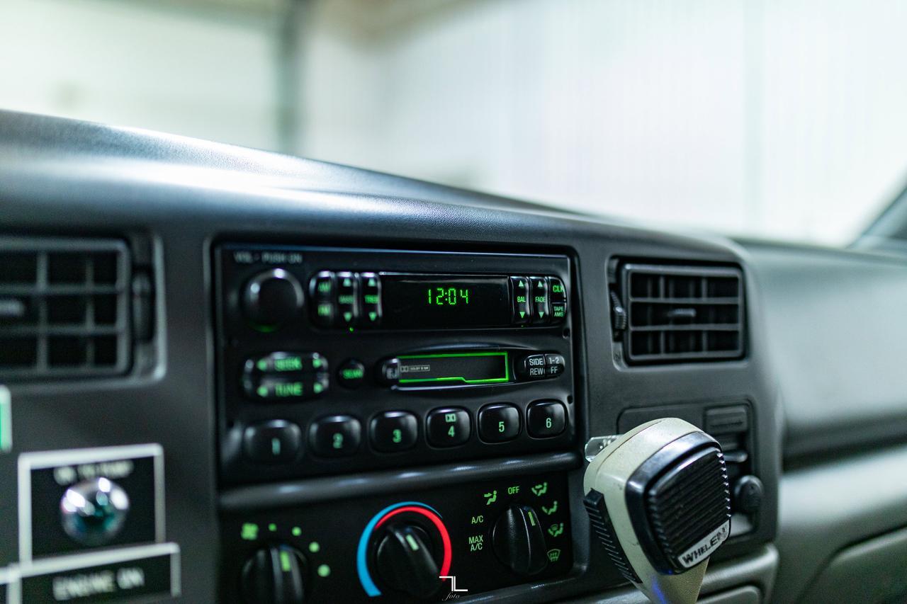 2003 Ford F-550 4x4 Crew Cab XLT Brush Rescue Firetruck Diesel Manual Red Deer AB