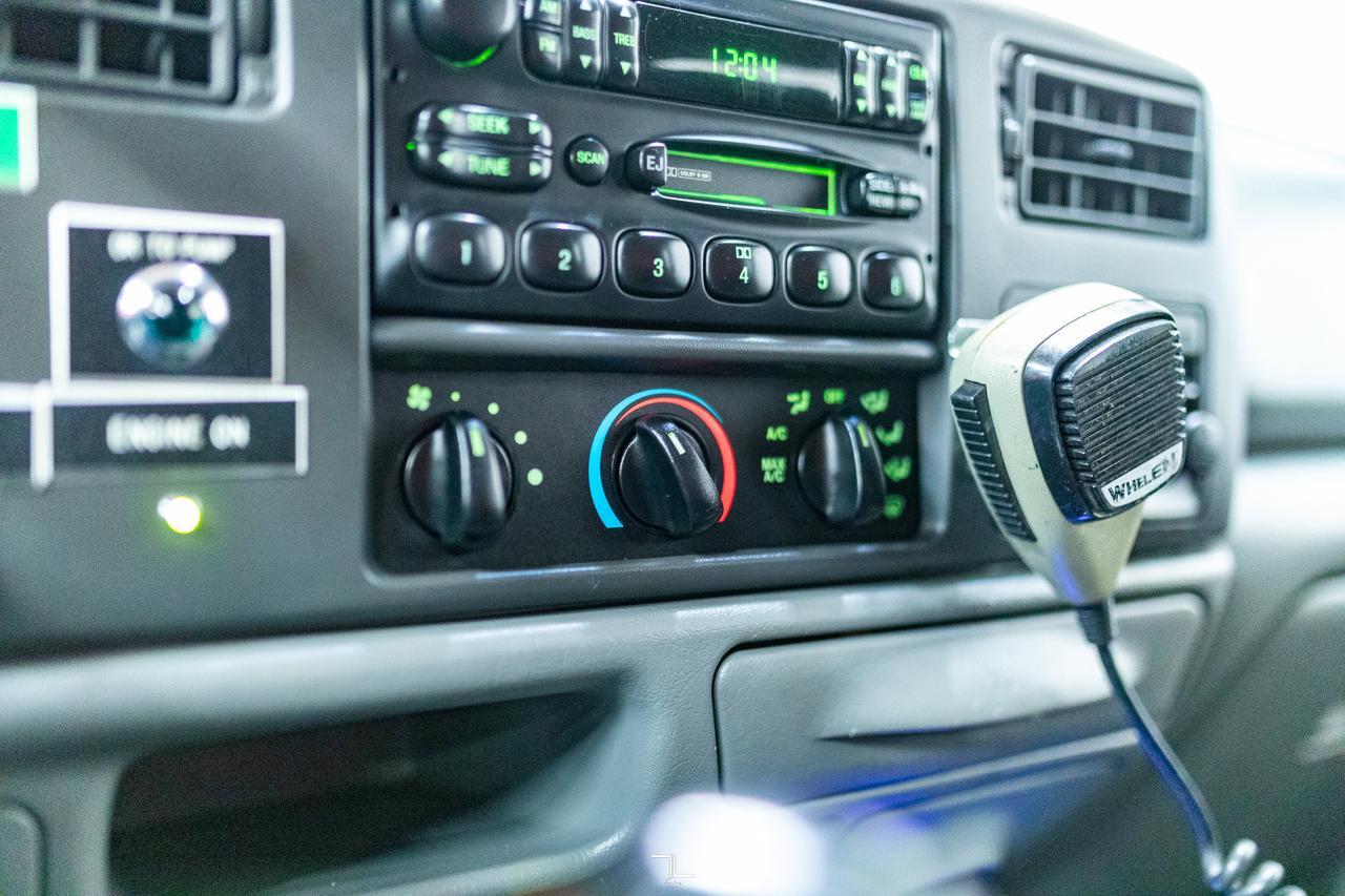 2003 Ford F-550 4x4 Crew Cab XLT Brush Rescue Firetruck Diesel Manual Red Deer AB