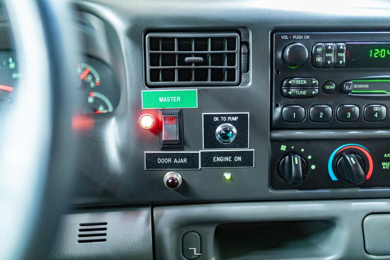 2003 Ford F-550 4x4 Crew Cab XLT Brush Rescue Firetruck Diesel Manual Red Deer AB