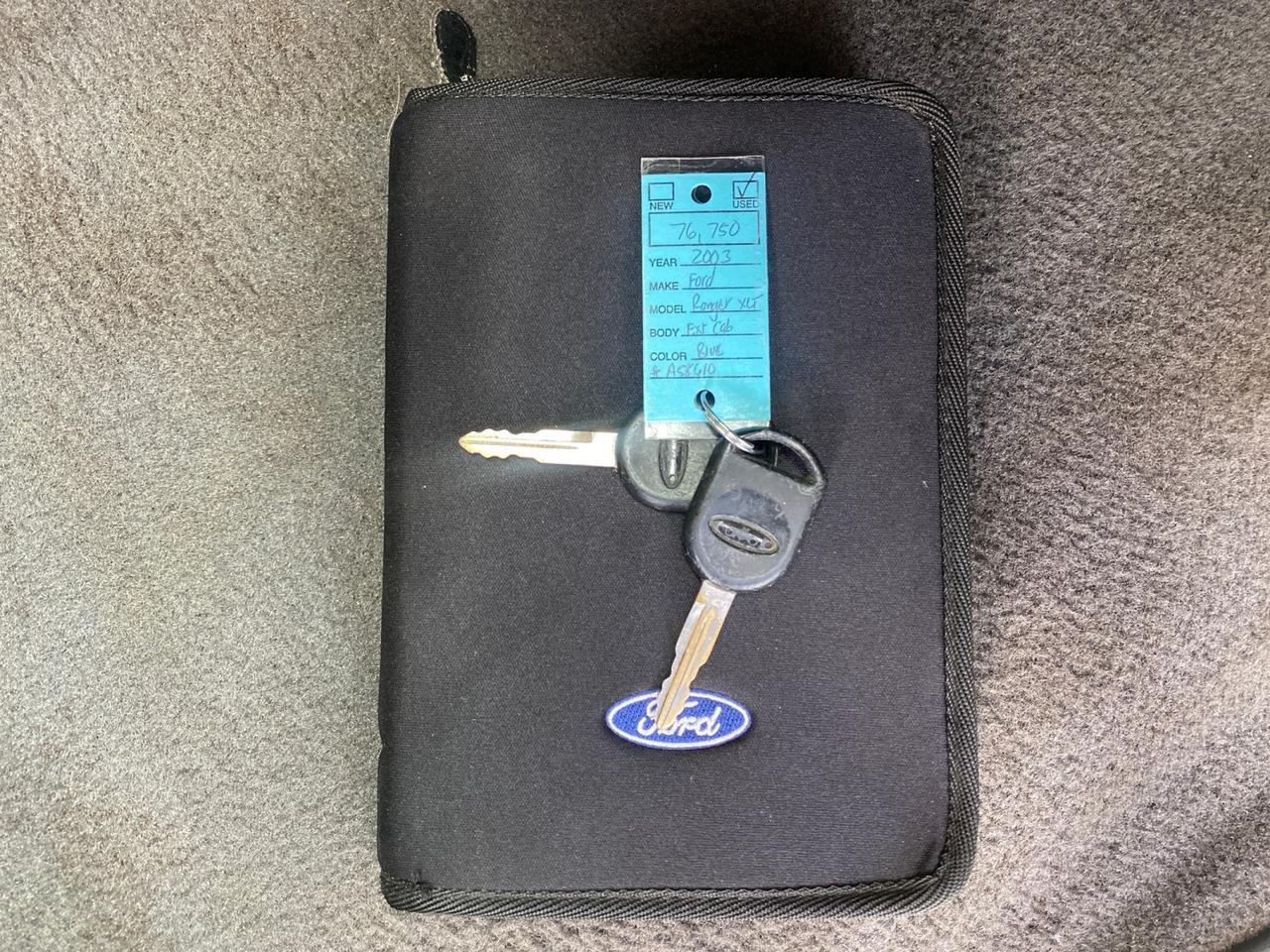 2003 Ford Ranger XLT AUTO X CAB LOW MILES 76,750 Pompano Beach FL