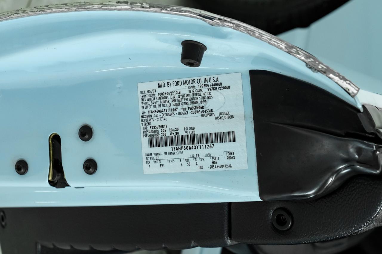 2003 Ford Thunderbird DELUXE AUTOMATIC LEATHER HEATED SEATS LEATHER STEERING WHEEL CRU Carrollton TX