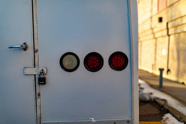 2003 GMC C5500 24 Passenger 30 Ft.Van Diesel Red Deer AB