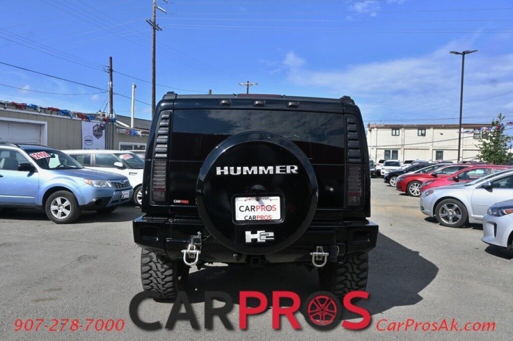 2003 HUMMER H2 - 6.0L V8 - Automatic - All Wheel Drive - Power Heated Front Leather Seats - 2nd Row Heated Seats - Keyless Entry - Sunroof - Tow Package Anchorage AK
