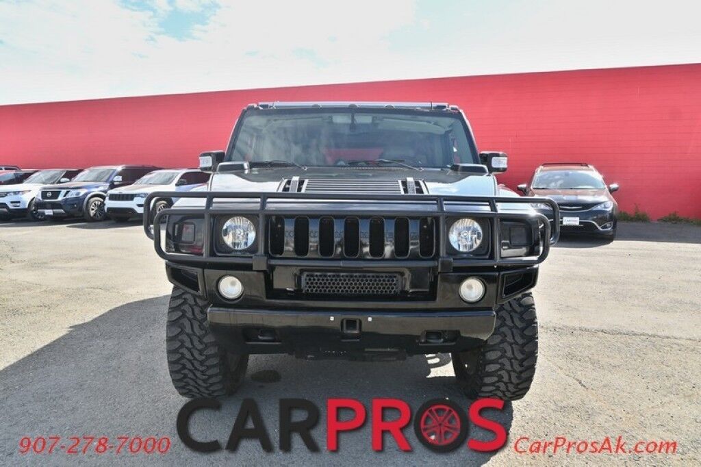 2003 HUMMER H2 - 6.0L V8 - Automatic - All Wheel Drive - Power Heated Front Leather Seats - 2nd Row Heated Seats - Keyless Entry - Sunroof - Tow Package Anchorage AK