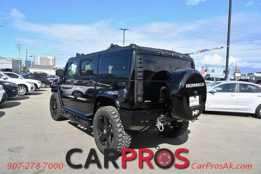2003 HUMMER H2 - 6.0L V8 - Automatic - All Wheel Drive - Power Heated Front Leather Seats - 2nd Row Heated Seats - Keyless Entry - Sunroof - Tow Package Anchorage AK