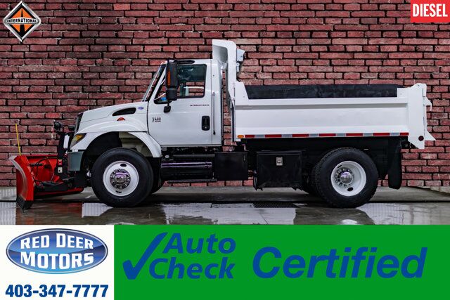 2003 International 7400 S/A Day Cab Dump Plow Diesel