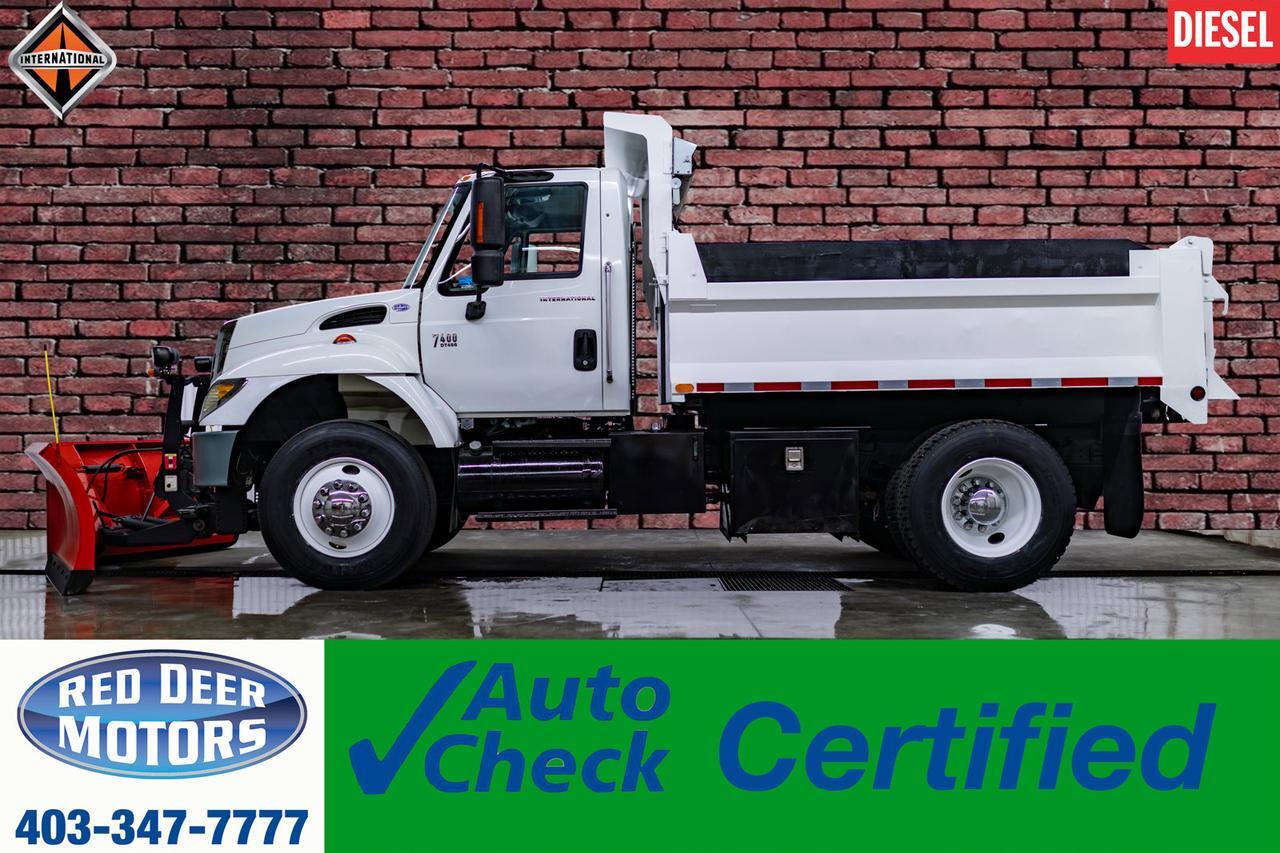 2003 International 7400 S/A Day Cab Dump Plow Diesel