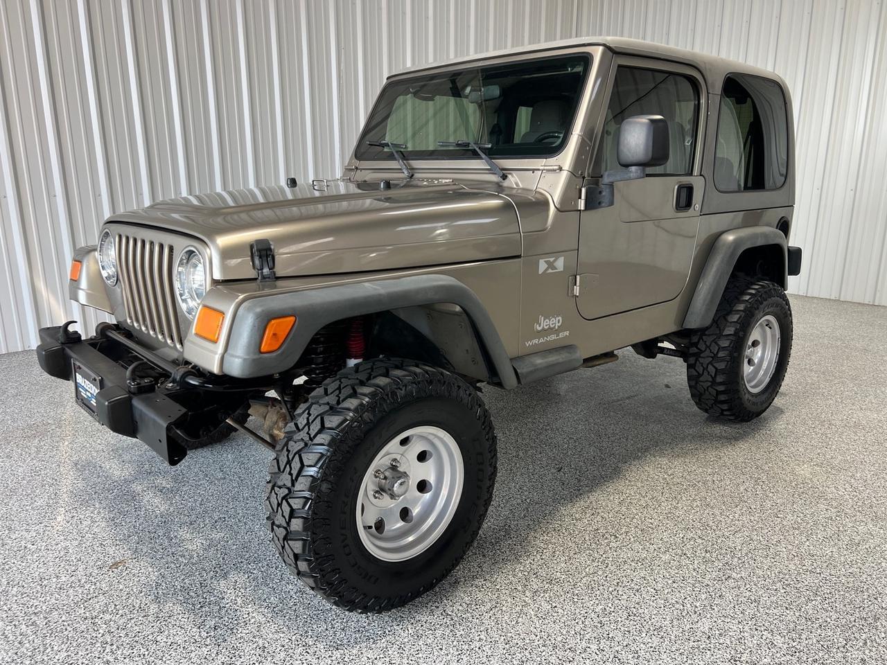 2003 Jeep Wrangler X, Automatic, Hard Top, Lifted, Great Ranch Jeep