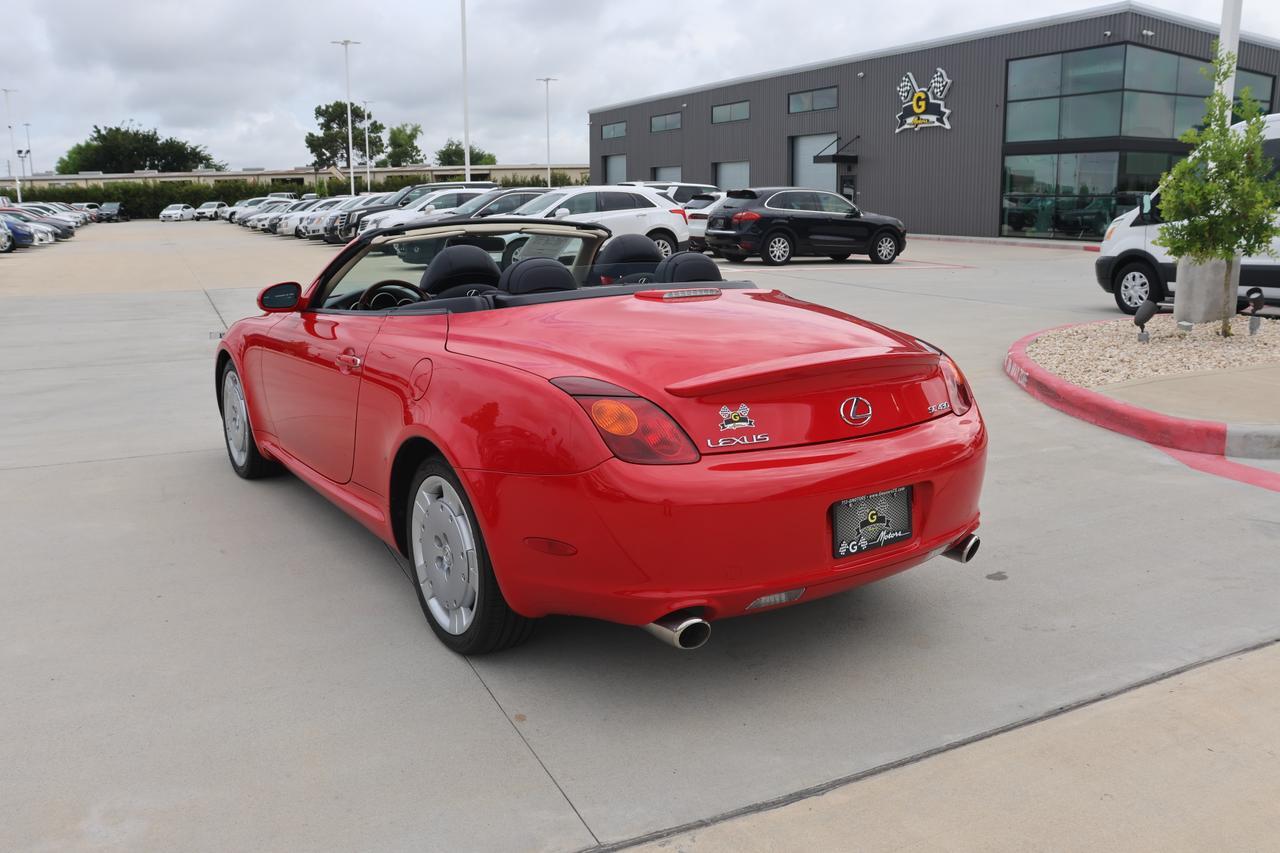2003 LEXUS SC 430 Houston TX