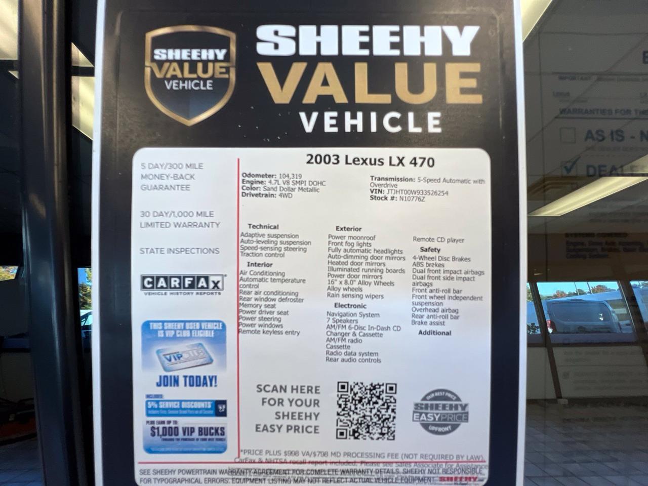 2003 Lexus LX 470 Richmond VA