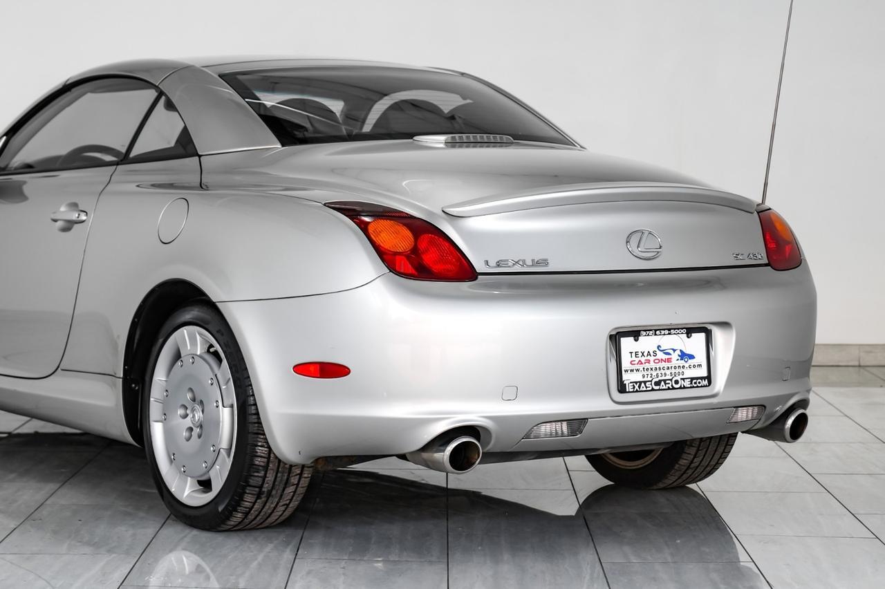 2003 Lexus SC 430 NAVIGATION LEATHER HEATED SEATS DUAL POWER SEATS CRUISE CONTROL Carrollton TX