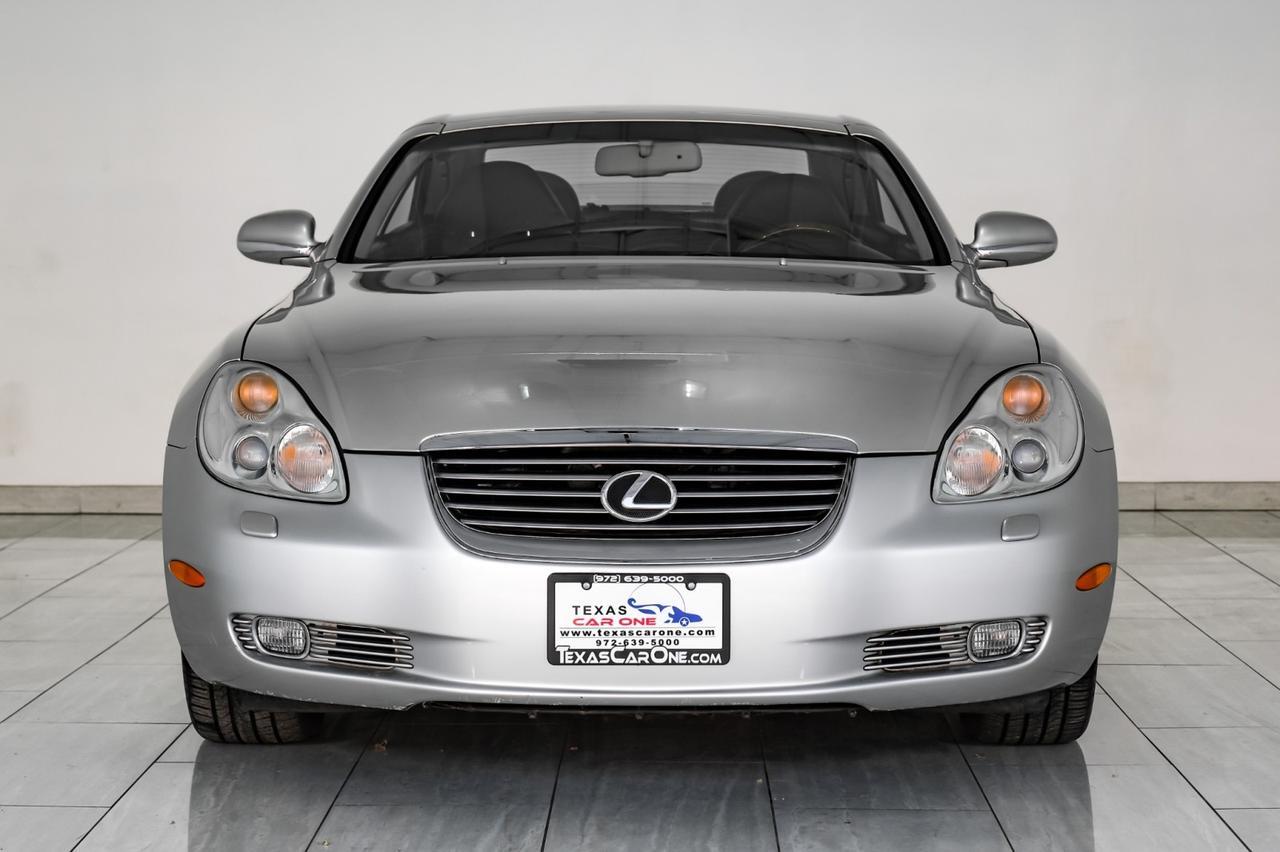 2003 Lexus SC 430 NAVIGATION LEATHER HEATED SEATS DUAL POWER SEATS CRUISE CONTROL