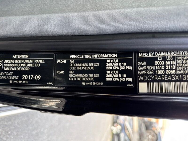 2003 Mercedes-Benz G-Class G 500 4MATIC Arlington VA