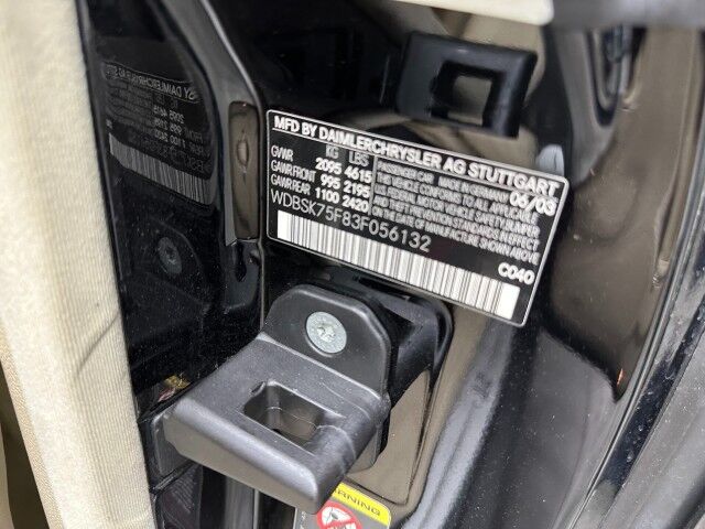 2003 Mercedes-Benz SL-Class  Houston TX