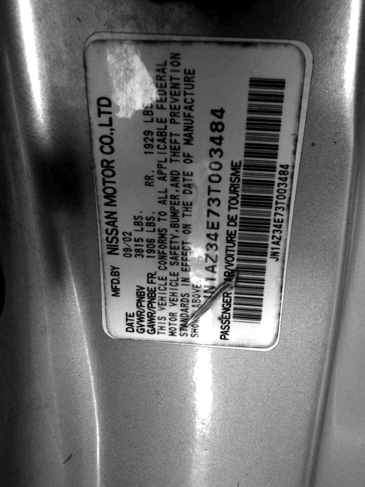 2003 Nissan 350Z 2dr Cpe Track Manual Trans Jacksonville FL
