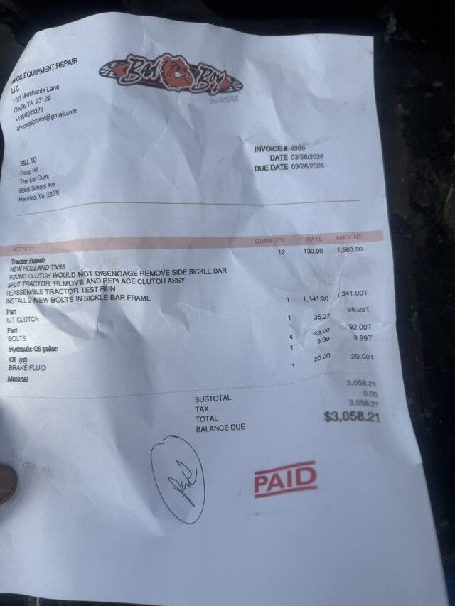 2003 Other New Holland Tractor TN55 Henrico VA