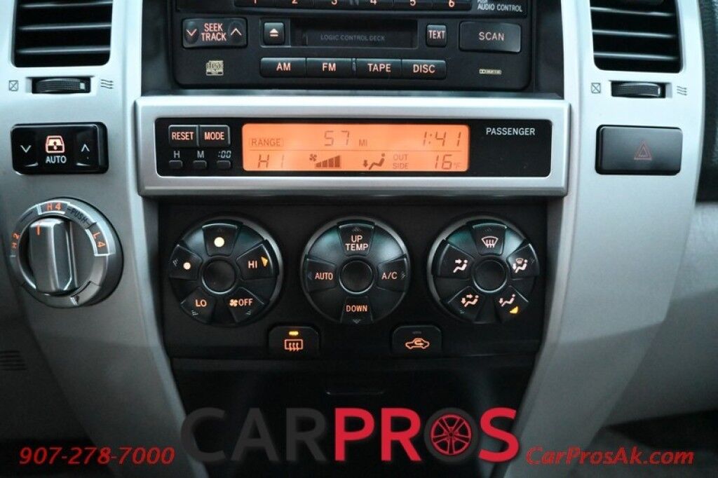 2003 Toyota 4Runner SR5 - 4X4 - 4.0 V6 - Automatic - Sunroof - Air Conditioning - Keyless Entry - Tow Package - Low Miles Anchorage AK