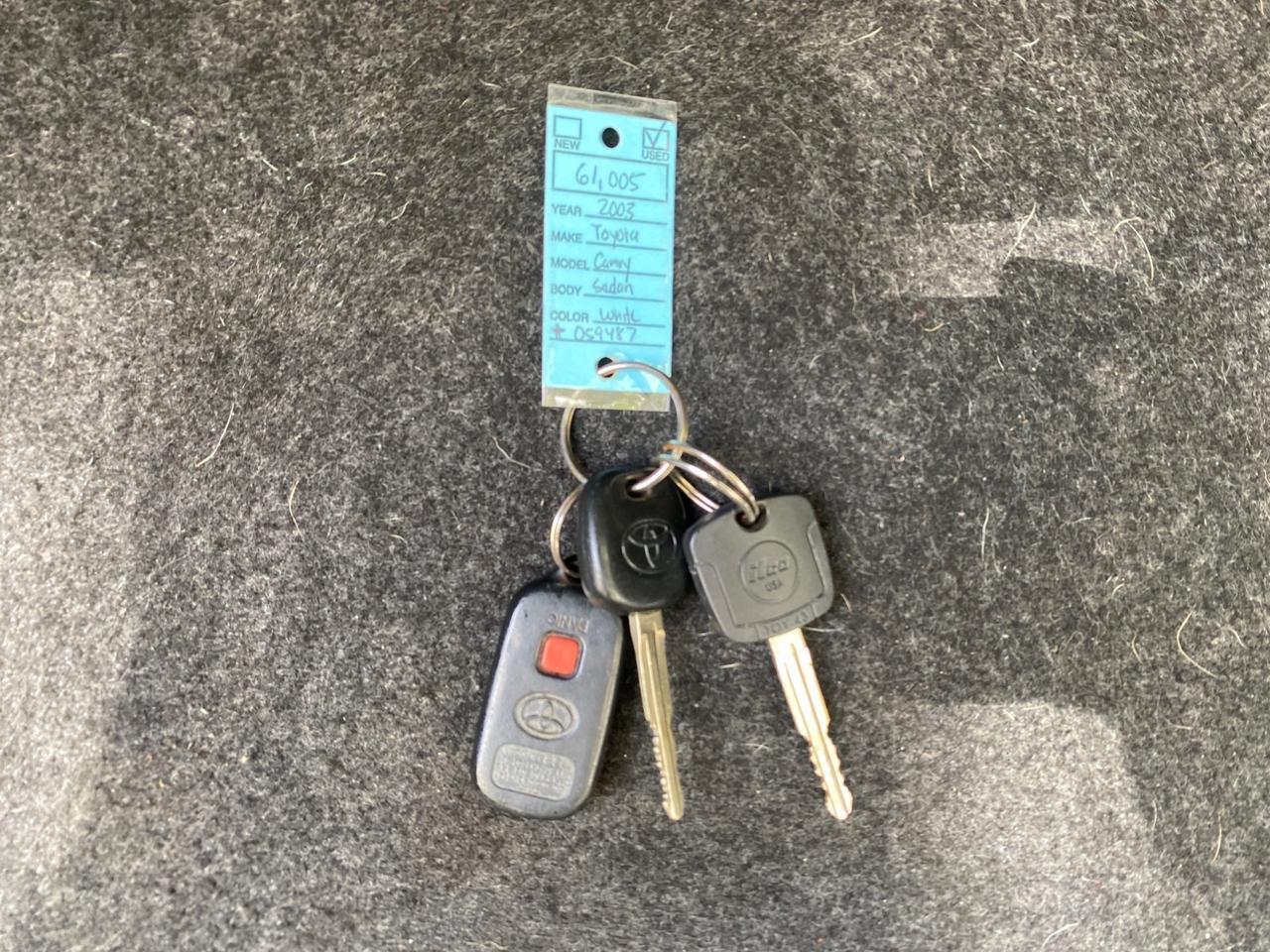 2003 Toyota Camry LE LOW MILES 61,005 Pompano Beach FL