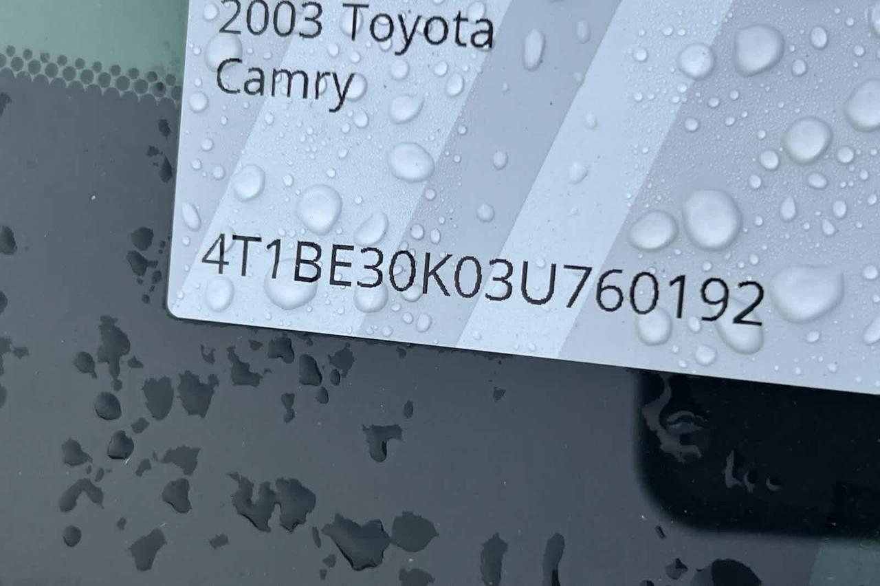 2003 Toyota Camry LE Roseville CA