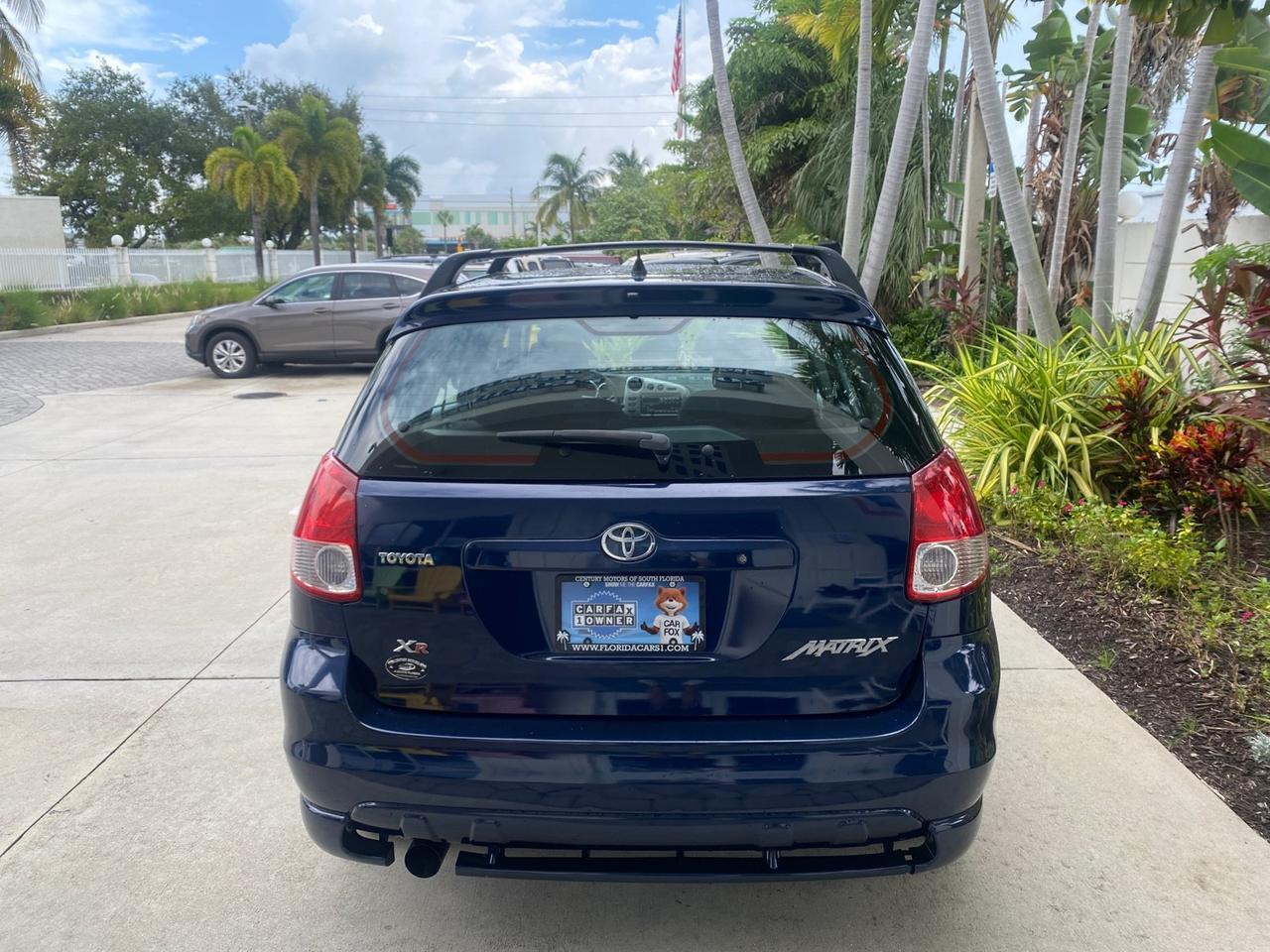 2003 Toyota Matrix 1 FL XR LOW MILES 56,787 1 OWNER Pompano Beach FL
