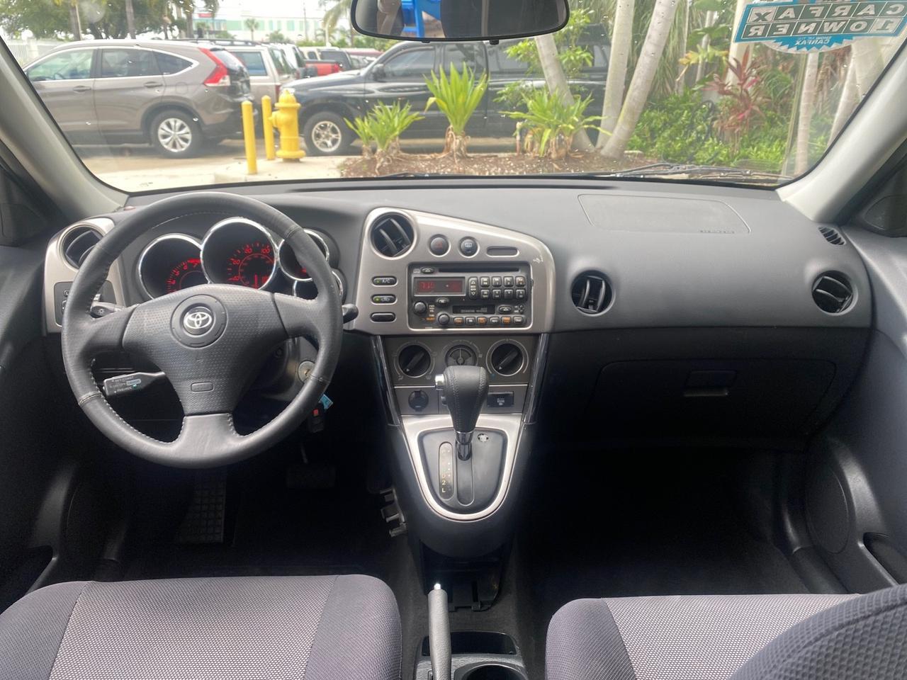 2003 Toyota Matrix 1 FL XR LOW MILES 56,787 1 OWNER Pompano Beach FL
